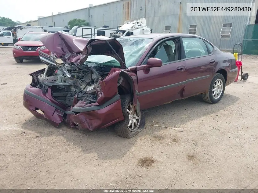 2004 Chevrolet Impala VIN: 2G1WF52E449280430 Lot: 45668205