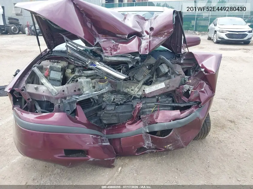 2004 Chevrolet Impala VIN: 2G1WF52E449280430 Lot: 45668205