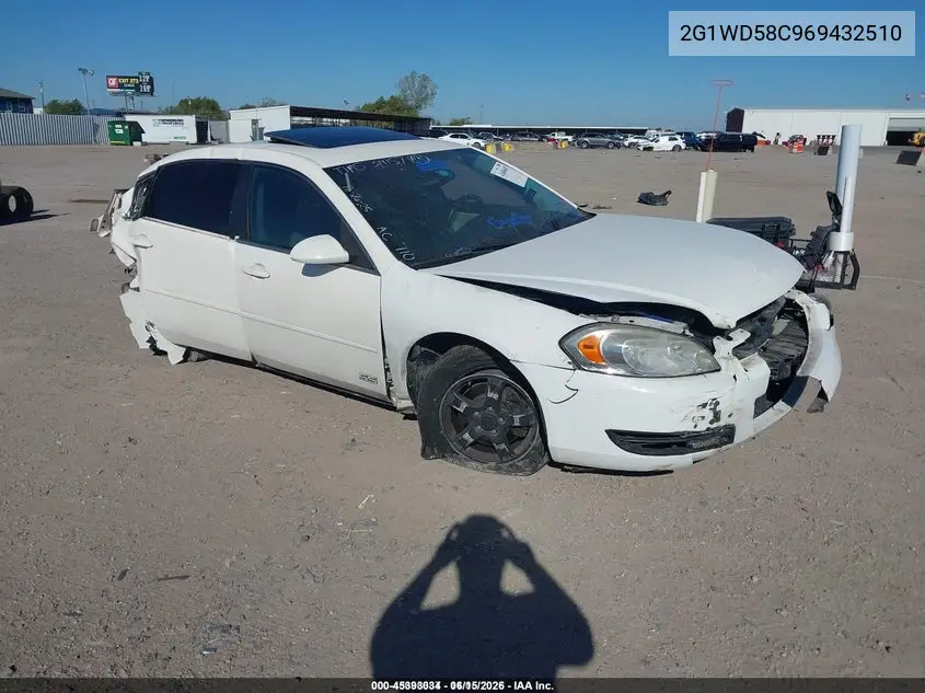 2G1WD58C969432510 2006 Chevrolet Impala Ss