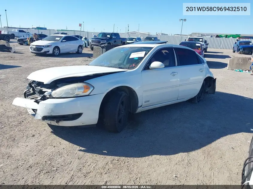 2G1WD58C969432510 2006 Chevrolet Impala Ss