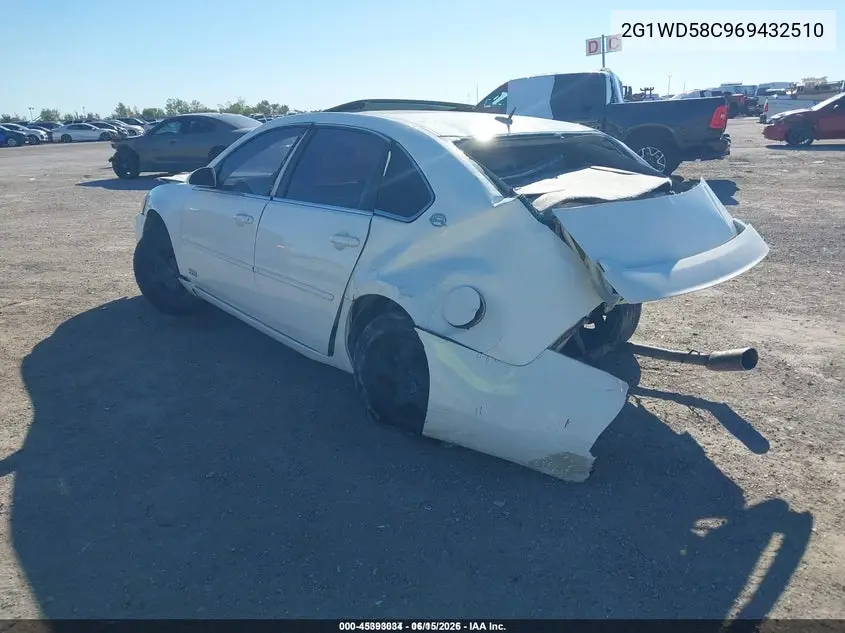 2G1WD58C969432510 2006 Chevrolet Impala Ss