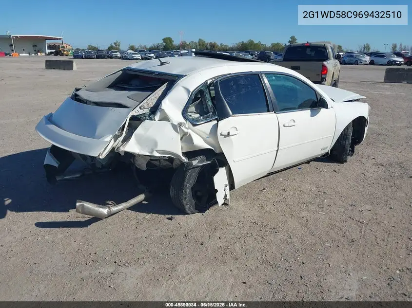 2G1WD58C969432510 2006 Chevrolet Impala Ss