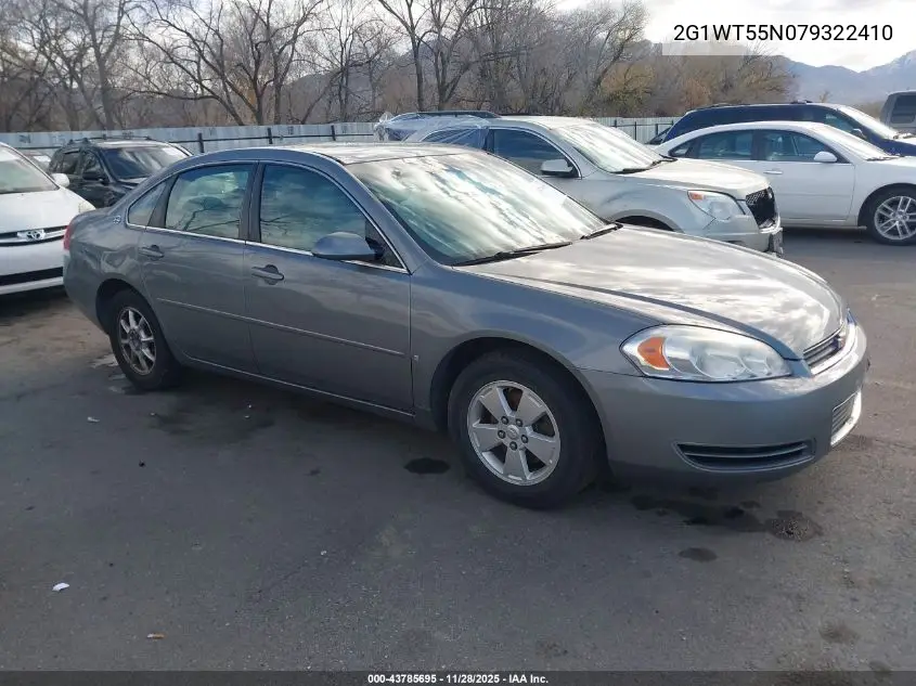2G1WT55N079322410 2007 Chevrolet Impala Lt