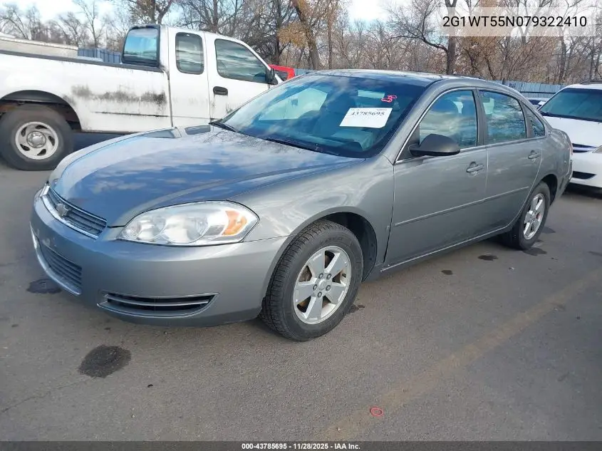 2G1WT55N079322410 2007 Chevrolet Impala Lt