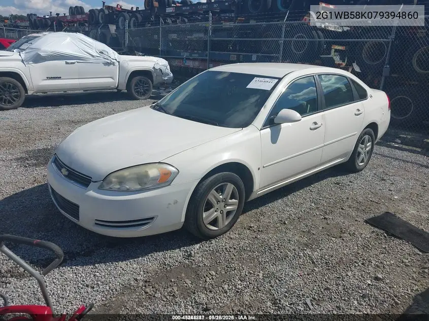 2G1WB58K079394860 2007 Chevrolet Impala Ls