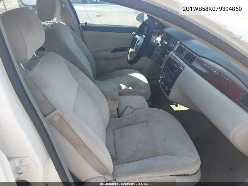 2G1WB58K079394860 2007 Chevrolet Impala Ls