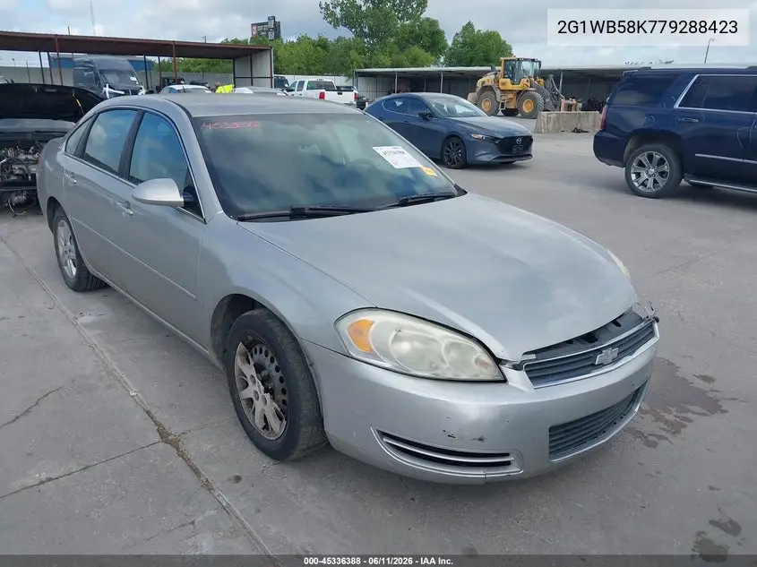 2007 Chevrolet Impala Ls VIN: 2G1WB58K779288423 Lot: 45336388