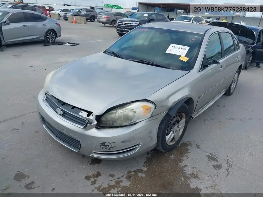 2007 Chevrolet Impala Ls VIN: 2G1WB58K779288423 Lot: 45336388