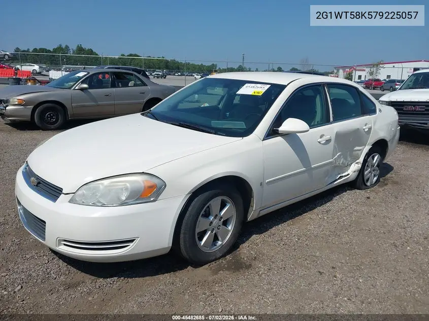 2007 Chevrolet Impala 3.5L Lt VIN: 2G1WT58K579225057 Lot: 45482685