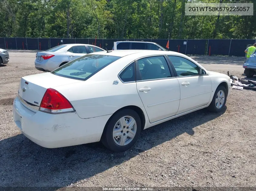 2007 Chevrolet Impala 3.5L Lt VIN: 2G1WT58K579225057 Lot: 45482685