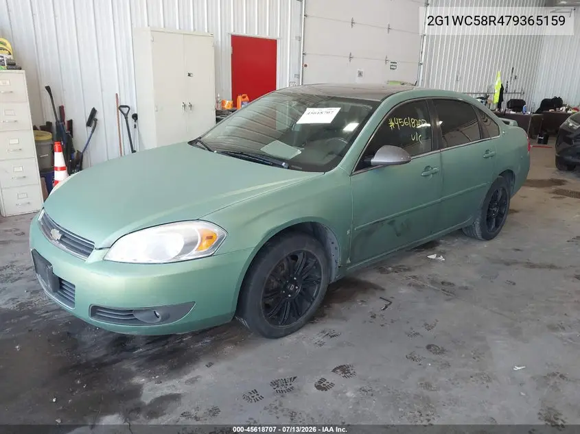 2007 Chevrolet Impala 3.9L Lt VIN: 2G1WC58R479365159 Lot: 45618707
