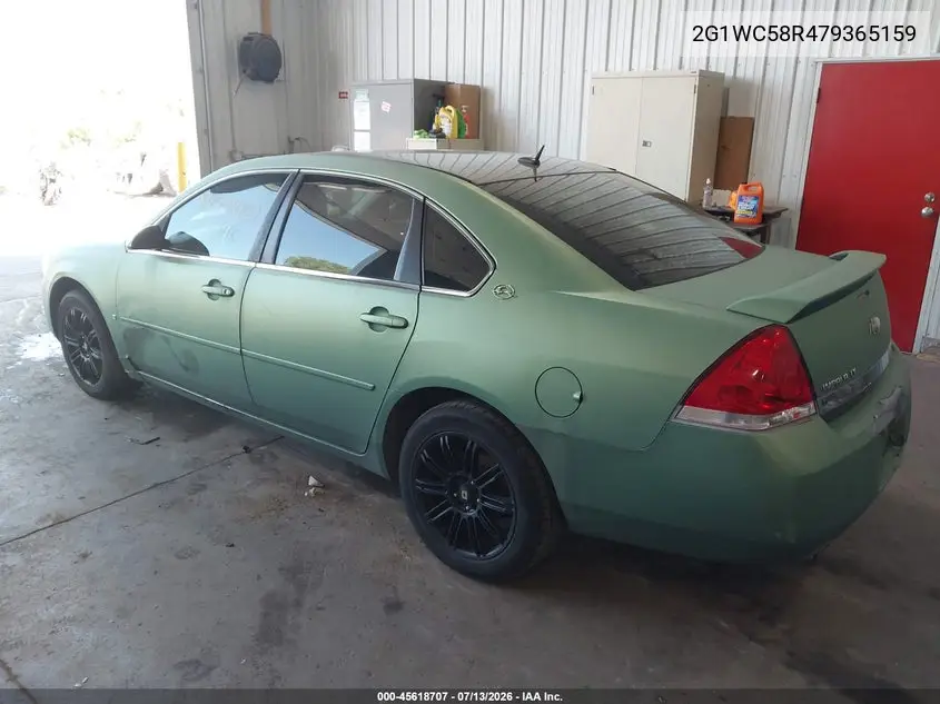 2007 Chevrolet Impala 3.9L Lt VIN: 2G1WC58R479365159 Lot: 45618707
