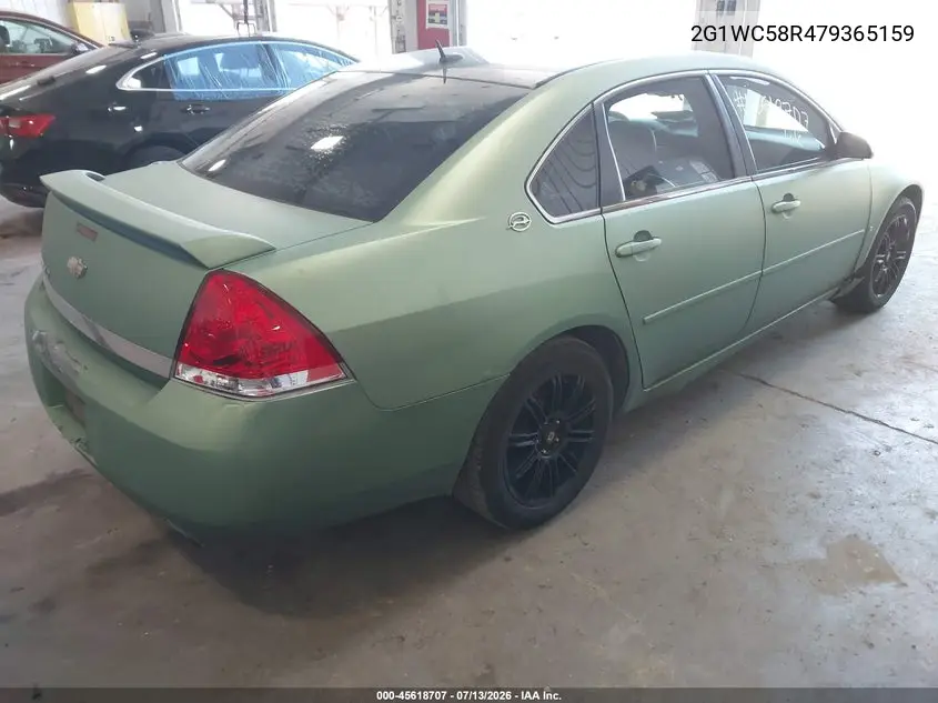 2007 Chevrolet Impala 3.9L Lt VIN: 2G1WC58R479365159 Lot: 45618707