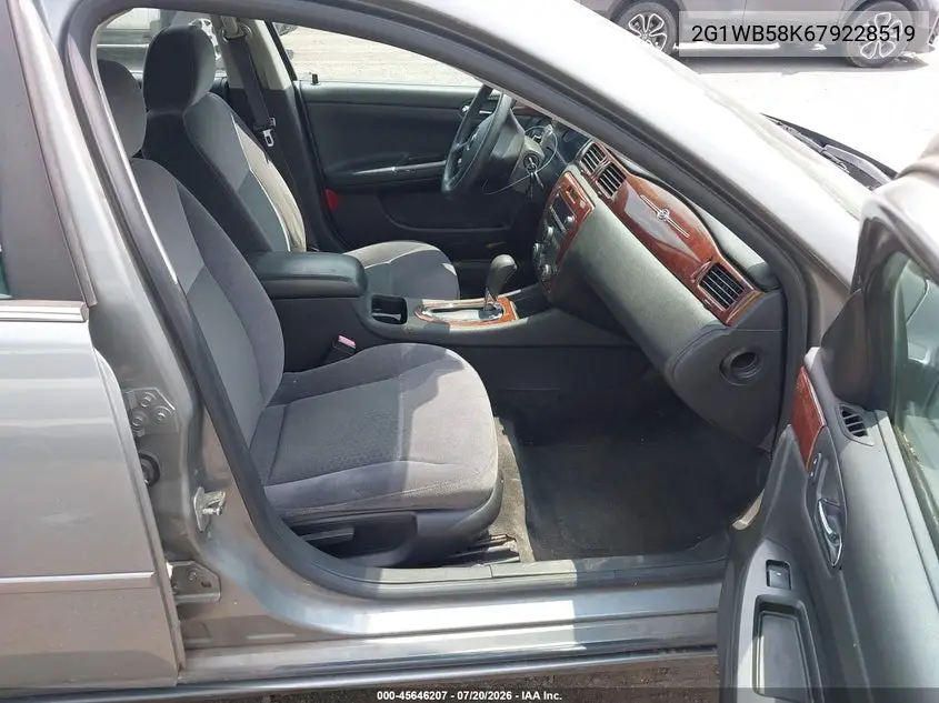 2007 Chevrolet Impala Ls VIN: 2G1WB58K679228519 Lot: 45646207