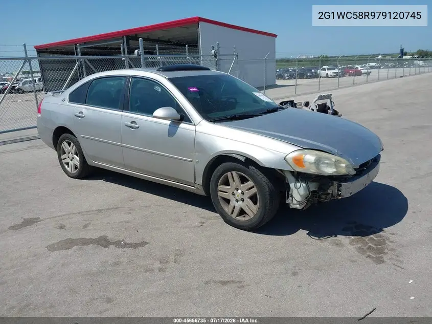 2007 Chevrolet Impala 3.9L Lt VIN: 2G1WC58R979120745 Lot: 45656735
