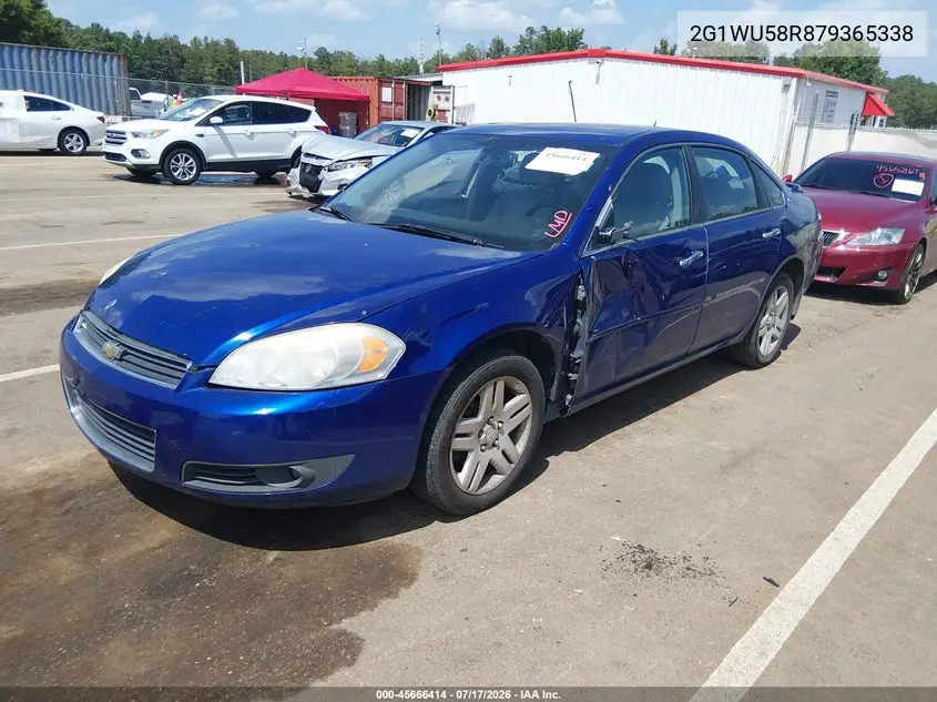 2007 Chevrolet Impala Ltz VIN: 2G1WU58R879365338 Lot: 45666414