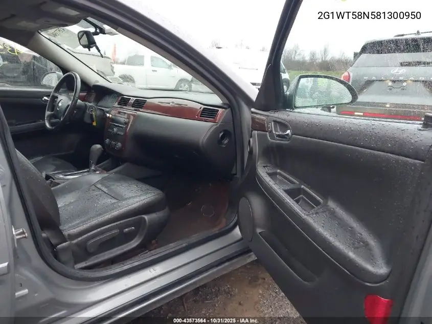 2G1WT58N581300950 2008 Chevrolet Impala Lt