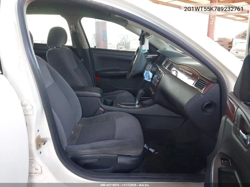 2G1WT55K789232761 2008 Chevrolet Impala Lt