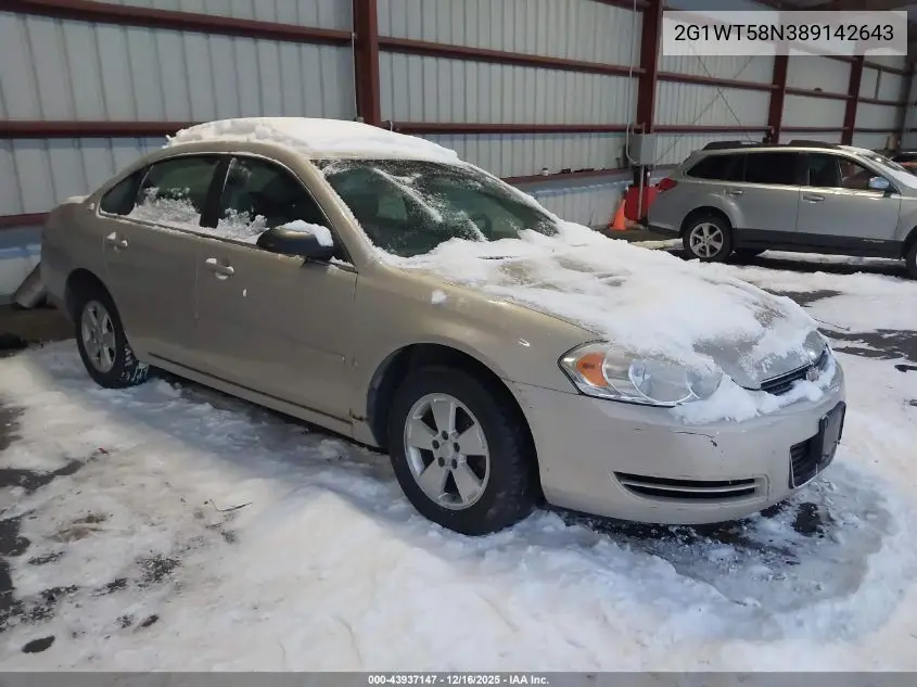 2G1WT58N389142643 2008 Chevrolet Impala Lt