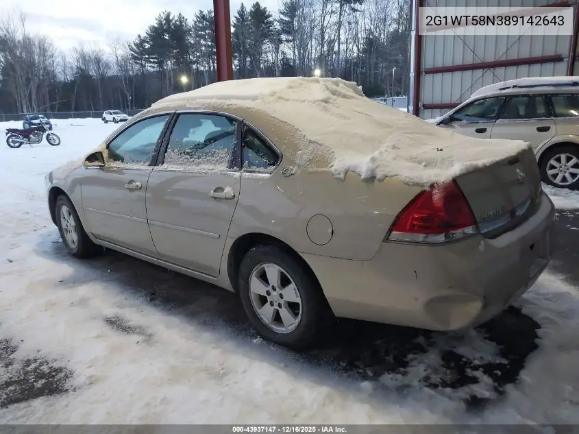 2G1WT58N389142643 2008 Chevrolet Impala Lt