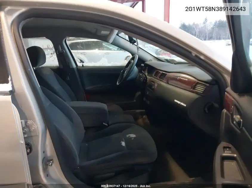 2G1WT58N389142643 2008 Chevrolet Impala Lt