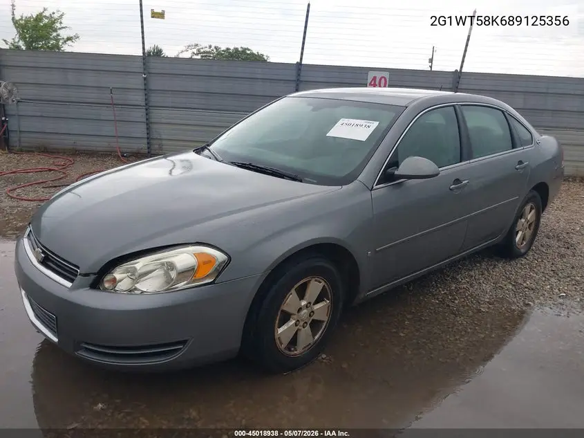 2G1WT58K689125356 2008 Chevrolet Impala Lt