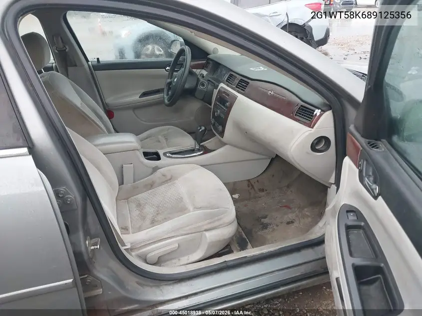 2G1WT58K689125356 2008 Chevrolet Impala Lt