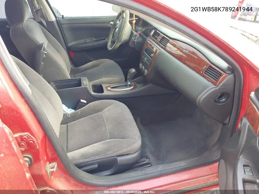 2008 Chevrolet Impala Ls VIN: 2G1WB58K789241944 Lot: 45213813