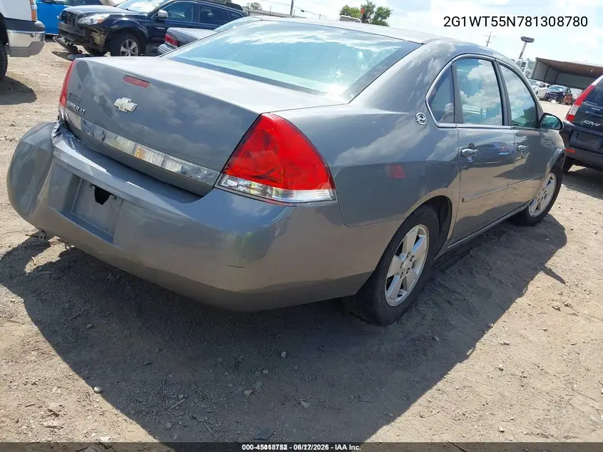 2G1WT55N781308780 2008 Chevrolet Impala Lt