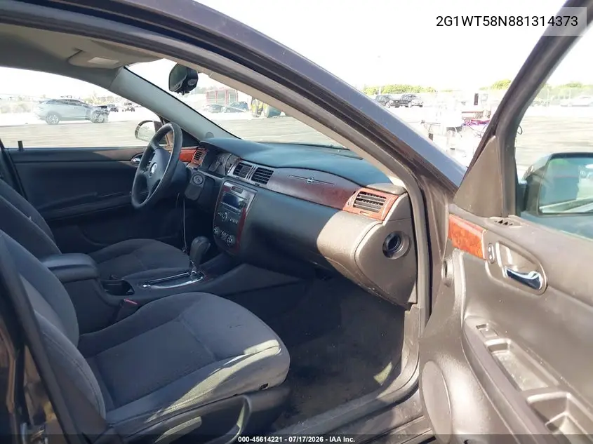 2008 Chevrolet Impala Lt VIN: 2G1WT58N881314373 Lot: 45614221