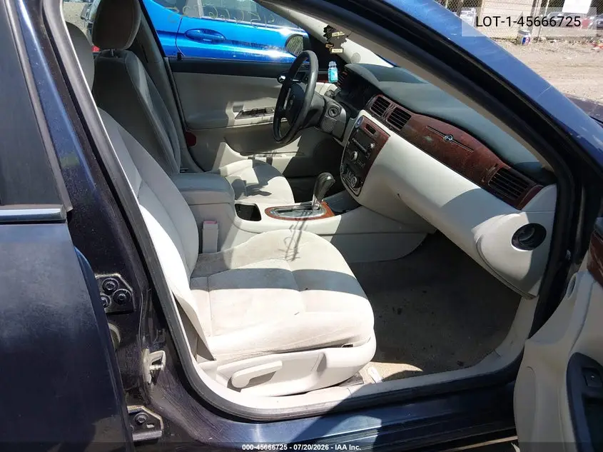 2008 Chevrolet Impala Lt VIN: 2G1WT55K889132782 Lot: 45666725