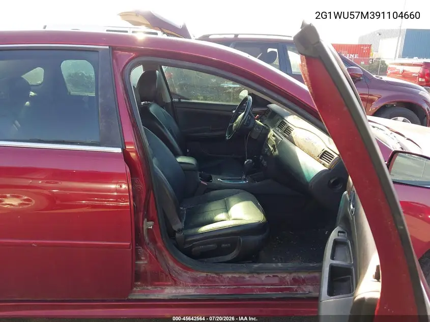 2009 Chevrolet Impala Ltz VIN: 2G1WU57M391104660 Lot: 45642564