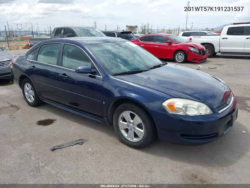 2009 Chevrolet Impala Lt VIN: 2G1WT57K191231537 Lot: 45664324