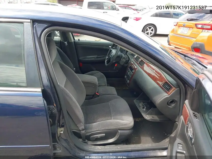 2009 Chevrolet Impala Lt VIN: 2G1WT57K191231537 Lot: 45664324