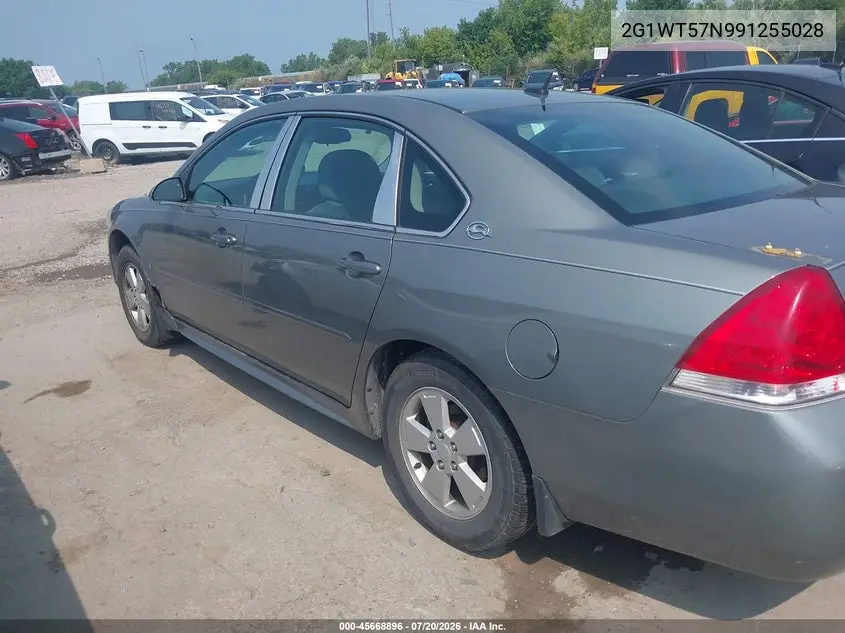 2009 Chevrolet Impala Lt VIN: 2G1WT57N991255028 Lot: 45668896
