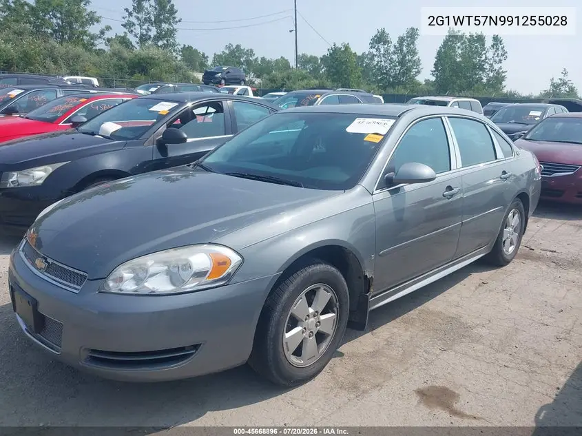 2009 Chevrolet Impala Lt VIN: 2G1WT57N991255028 Lot: 45668896
