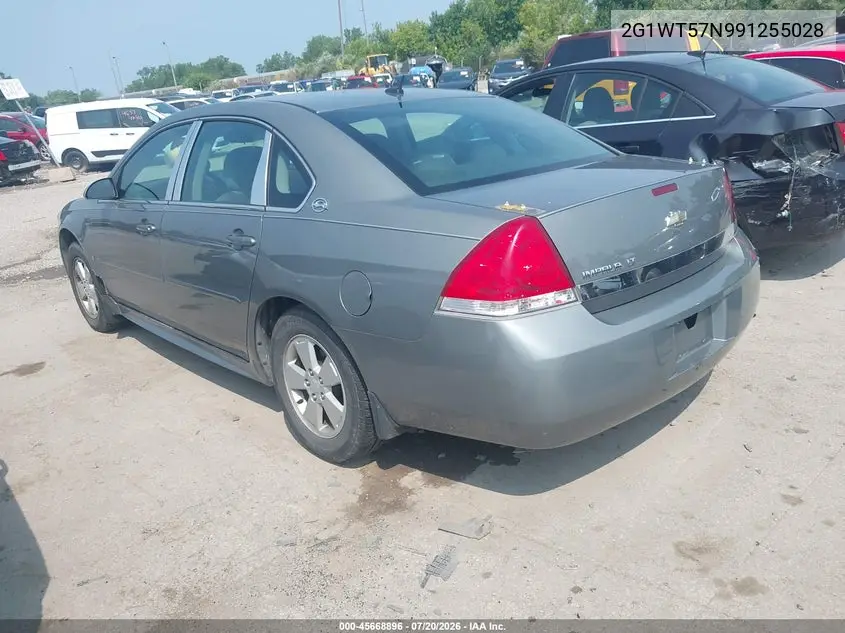 2009 Chevrolet Impala Lt VIN: 2G1WT57N991255028 Lot: 45668896