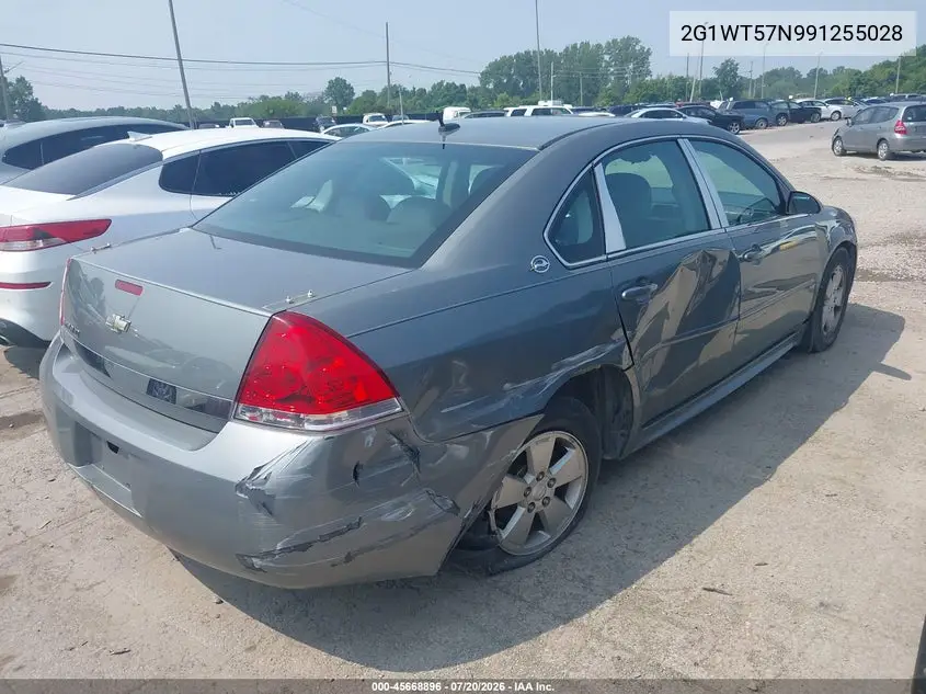 2009 Chevrolet Impala Lt VIN: 2G1WT57N991255028 Lot: 45668896