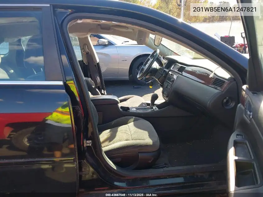 2G1WB5EN6A1247821 2010 Chevrolet Impala Lt