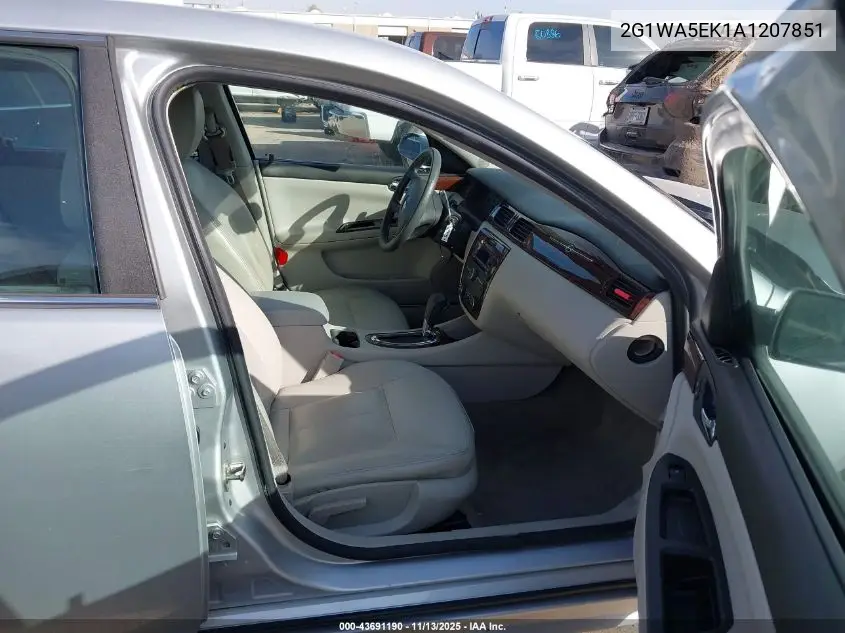 2G1WA5EK1A1207851 2010 Chevrolet Impala Ls