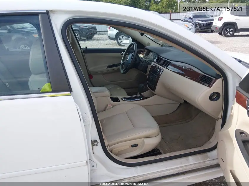 2010 Chevrolet Impala Lt VIN: 2G1WB5EK7A1157521 Lot: 45160347