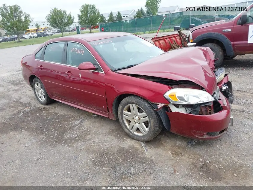 2010 Chevrolet Impala Lt VIN: 2G1WB5EN8A1237386 Lot: 45538159