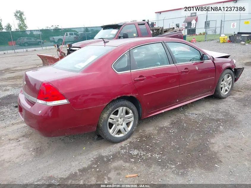 2010 Chevrolet Impala Lt VIN: 2G1WB5EN8A1237386 Lot: 45538159
