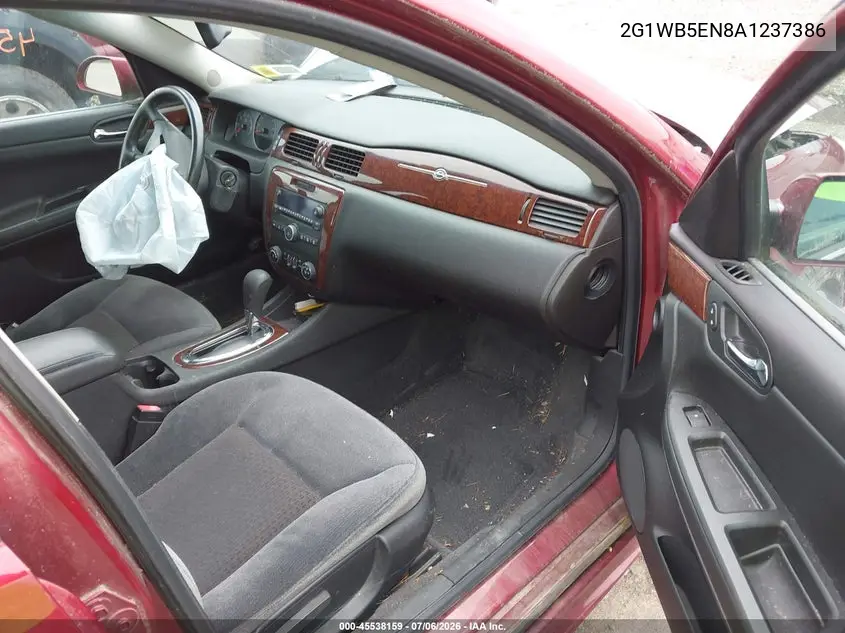 2010 Chevrolet Impala Lt VIN: 2G1WB5EN8A1237386 Lot: 45538159