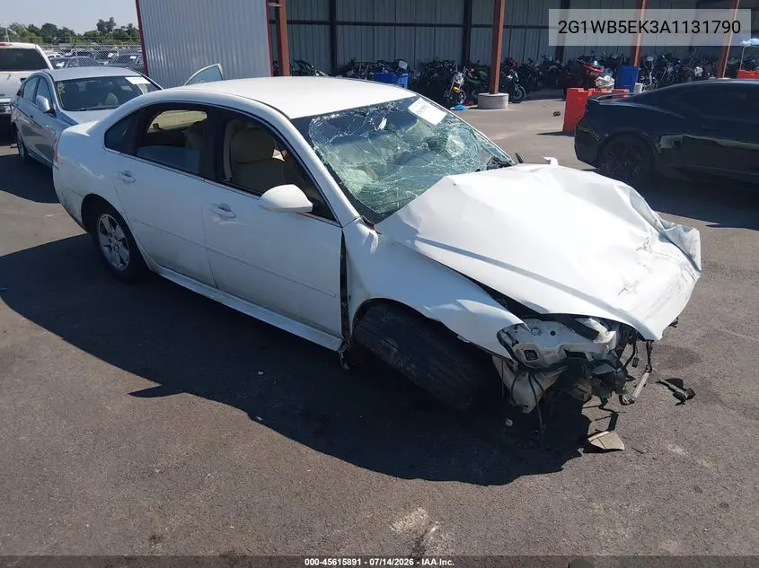 2010 Chevrolet Impala Lt VIN: 2G1WB5EK3A1131790 Lot: 45615891