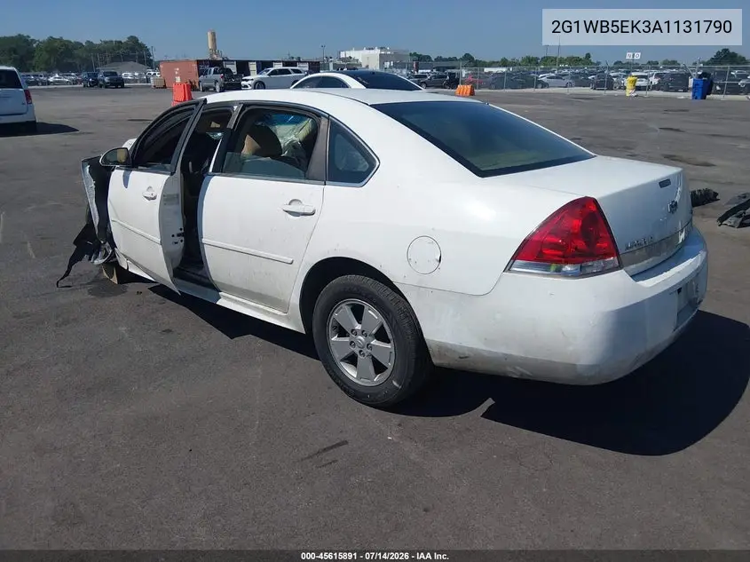 2010 Chevrolet Impala Lt VIN: 2G1WB5EK3A1131790 Lot: 45615891