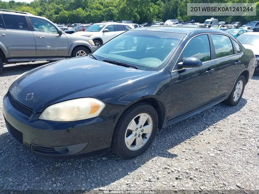 2010 Chevrolet Impala Lt VIN: 2G1WB5EK0A1241244 Lot: 45668410