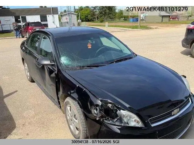 2011 Chevrolet Impala Ls VIN: 2G1WA5EK4B1101279 Lot: 30094138