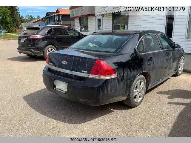 2011 Chevrolet Impala Ls VIN: 2G1WA5EK4B1101279 Lot: 30094138