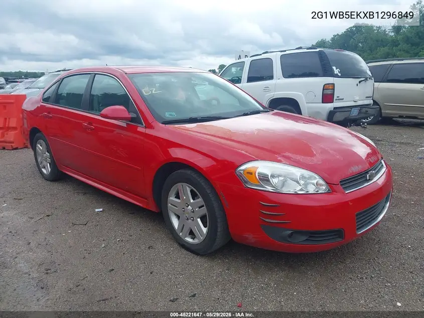 2011 Chevrolet Impala Lt VIN: 2G1WB5EKXB1296849 Lot: 45221647
